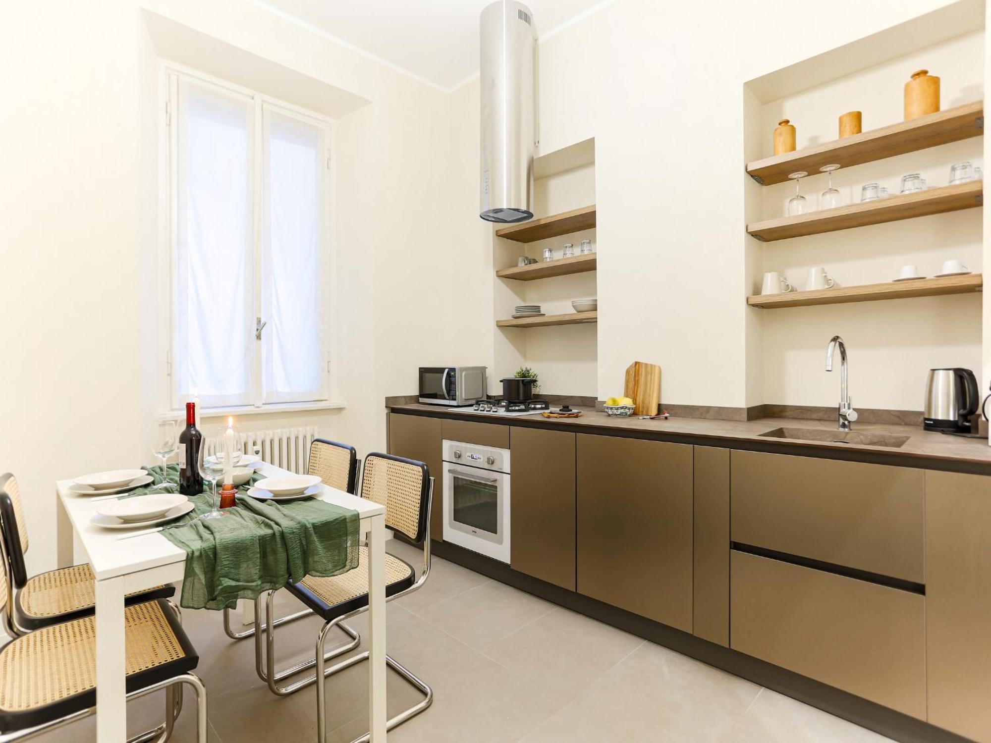 The Best Rent - Bright One Bedroom Apartment With Balcony In Moscova 밀라노 외부 사진